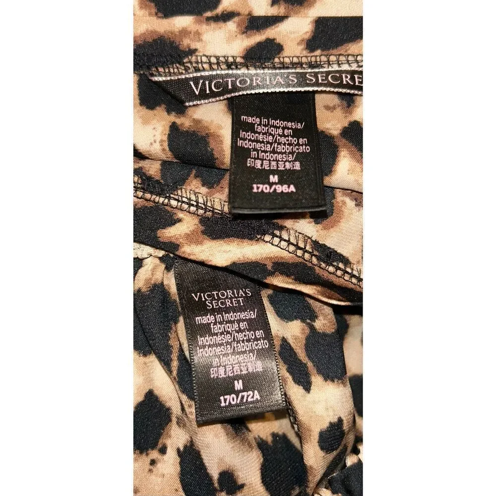 Victoria’s Secret animal print pajama set size medium